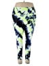 Athleta Tie-dye Green Active Pants Size 3X - photo 1