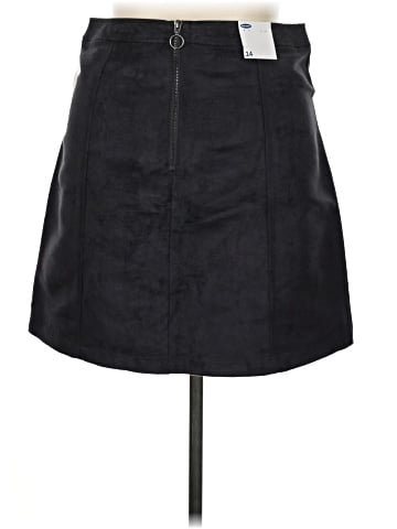 Old Navy Faux Leather Skirt (view 2)