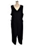 Carolina Belle Solid Black Jumpsuit Size 3X - photo 2