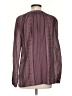 Dylan Burgundy Purple Long Sleeve Blouse Size XS - photo 2
