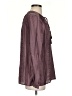 Dylan Burgundy Purple Long Sleeve Blouse Size XS - photo 4