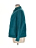 Talbots Solid Teal Wool Coat Size 16W - photo 5