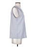 Unbranded 100% Polyester Gray Sleeveless Blouse Size S - photo 4