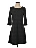Neesha Chevron-herringbone Gray Casual Dress Size S - photo 1