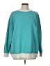 Zesica Color Block Teal Pullover Sweater Size L - photo 1