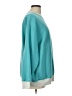 Zesica Color Block Teal Pullover Sweater Size L - photo 4