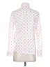 Ann Taylor LOFT Hearts White Long Sleeve Blouse Size S - photo 2