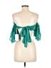 L'Atiste by Amy 100% Polyester Green Teal Sleeveless Blouse Size M - photo 2