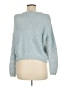Cotton Emporium Solid Blue Pullover Sweater Size M - photo 2