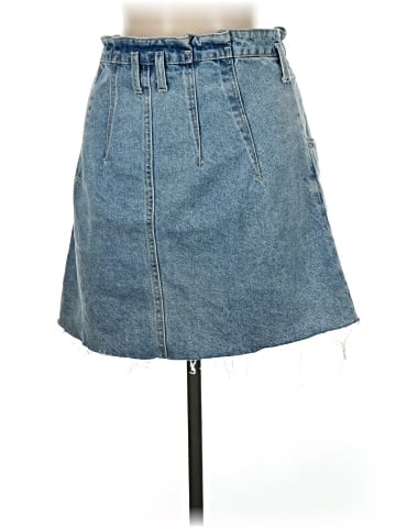 We the Free Denim Skirt (view 2)