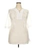 Cupshe 100% Polyester Ivory White Swimsuit Cover Up Size S - photo 1