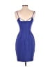Bebe Solid Blue Cocktail Dress Size 0 - photo 2