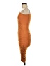Boohoo Solid Orange Cocktail Dress Size 6 - photo 5