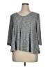 Old Navy Gray 3/4 Sleeve T-Shirt Size XL - photo 1