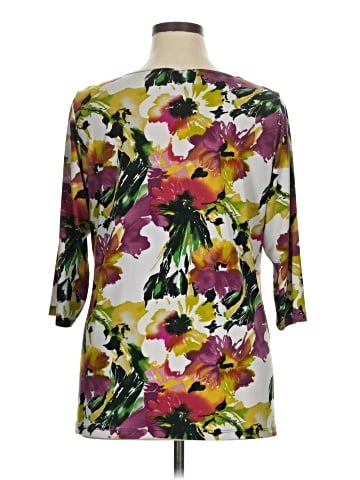 Susan Lawrence 3/4 Sleeve Blouse (view 2)