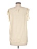 Stile Benetton Yellow Ivory Short Sleeve Blouse Size M (estimated) - photo 2