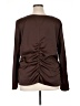 H&M Brown Long Sleeve Blouse Size XL - photo 2
