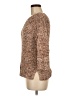 Chico's 100% Cotton Tweed Brown Pullover Sweater Size Med (1) - photo 5