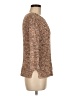 Chico's 100% Cotton Tweed Brown Pullover Sweater Size Med (1) - photo 4