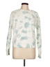 Time and Tru 100% Cotton Tie-dye White Ivory Pullover Sweater Size L - photo 1