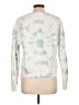Time and Tru 100% Cotton Tie-dye White Ivory Pullover Sweater Size L - photo 2