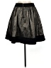 Darling Metallic Black Formal Skirt Size M - photo 2