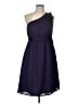 Assorted Brands 100% Polyester Solid Purple Casual Dress Size 10 - photo 1