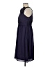 Assorted Brands 100% Polyester Solid Purple Casual Dress Size 10 - photo 5
