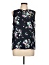 Christopher & Banks 100% Polyester Black Sleeveless Blouse Size L - photo 1