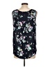 Christopher & Banks 100% Polyester Black Sleeveless Blouse Size L - photo 2