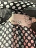 Everleigh 100% Polyester Polka Dots Black Short Sleeve Blouse Size XL - photo 7