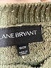 Lane Bryant 100% Acrylic Chevron-herringbone Green Pullover Sweater Size 18 - 20 Plus - photo 7