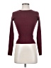 The Workshop Burgundy Long Sleeve Top Size S - photo 1