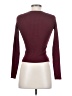 The Workshop Burgundy Long Sleeve Top Size S - photo 2