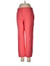 Elle Solid Pink Casual Pants Size 8 - photo 1