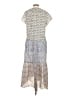 Zara Print Blue Casual Dress Size S - photo 2
