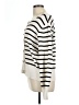 Cyrus Stripes Ivory Cardigan Size L - photo 5