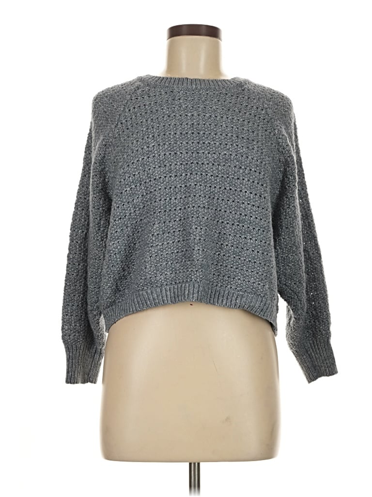 Pre-owned A.n.a. A New Approach Pullover Sweater In Gray