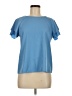 Shein Blue Short Sleeve Top Size 6 - photo 1