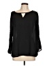 Zac & Rachel 100% Polyester Black Long Sleeve Blouse Size L - photo 1