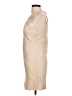 Bebe Solid Tan Cocktail Dress Size L - photo 5