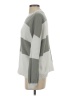 Jessica Simpson Checkered-gingham Gray Pullover Sweater Size S - photo 5