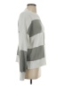 Jessica Simpson Checkered-gingham Gray Pullover Sweater Size S - photo 4