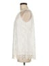 Lauren Michelle 100% Polyester Ivory Sleeveless Blouse Size M - photo 5