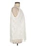 Lauren Michelle 100% Polyester Ivory Sleeveless Blouse Size M - photo 4