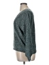 Unbranded 100% Polyester Tweed Teal Pullover Sweater Size XL - photo 5