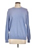 Karen Scott Solid Blue Pullover Sweater Size L - photo 1