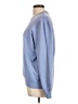 Karen Scott Solid Blue Pullover Sweater Size L - photo 5