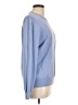 Karen Scott Solid Blue Pullover Sweater Size L - photo 4