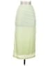 Helmut Lang 100% Polyester Solid Green Casual Skirt Size XS - photo 1